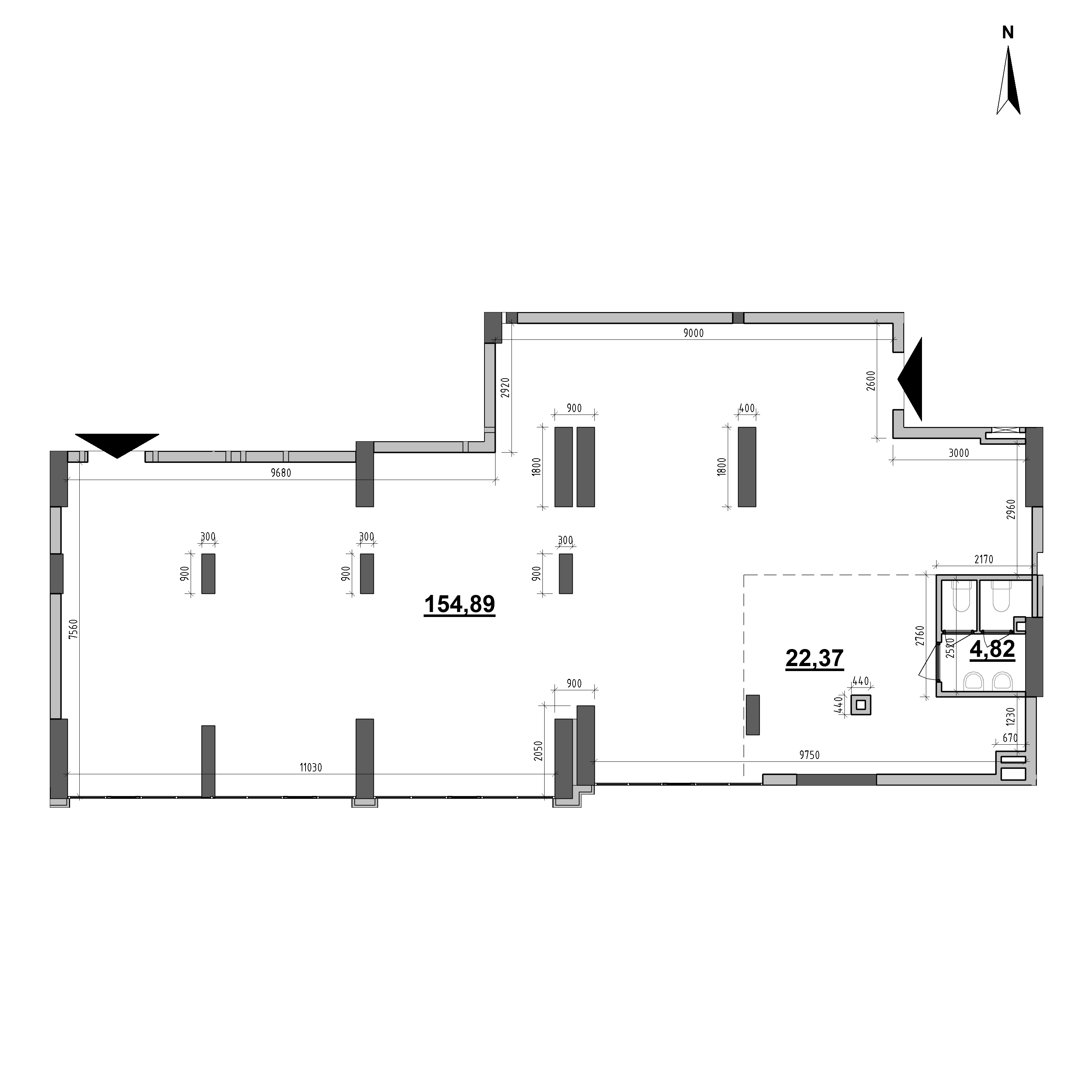 ЖК Maxima Residence: планування приміщення площею 182.08 м<sup>2</sup>