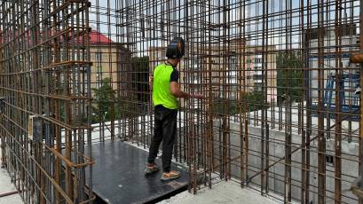 ЖК Maxima Residence: в першій секції завершується облаштування перекриття 10 поверху