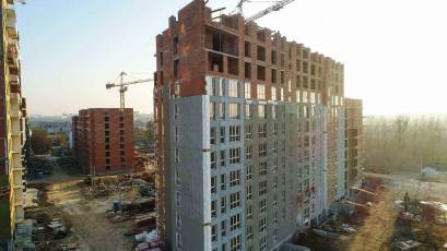 Shengen RC: in 10 section of the second stage, the 12th floor slab has been cast