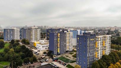 У житловому комплексі тривають роботи над четвертою чергою
