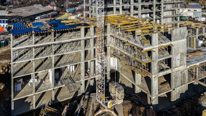 Big Ben Residential Complex in Lviv: Construction Progress in Stage 1