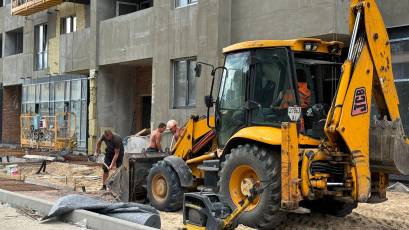 Active construction of the third stage of Ok’Land RC: final stages of work and facility readiness
