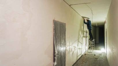 ЖК «Містечко Підзамче»: в першій черзі комплексу «Вежа» в секціях А-3, А-4, А-5, А-6 триває оздоблення МЗК