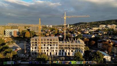 Father Residential Complex in Lviv: Construction Progress of Stage One
