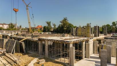 The Big Ben Residential Complex in Lviv: Up-to-date first stage construction progress